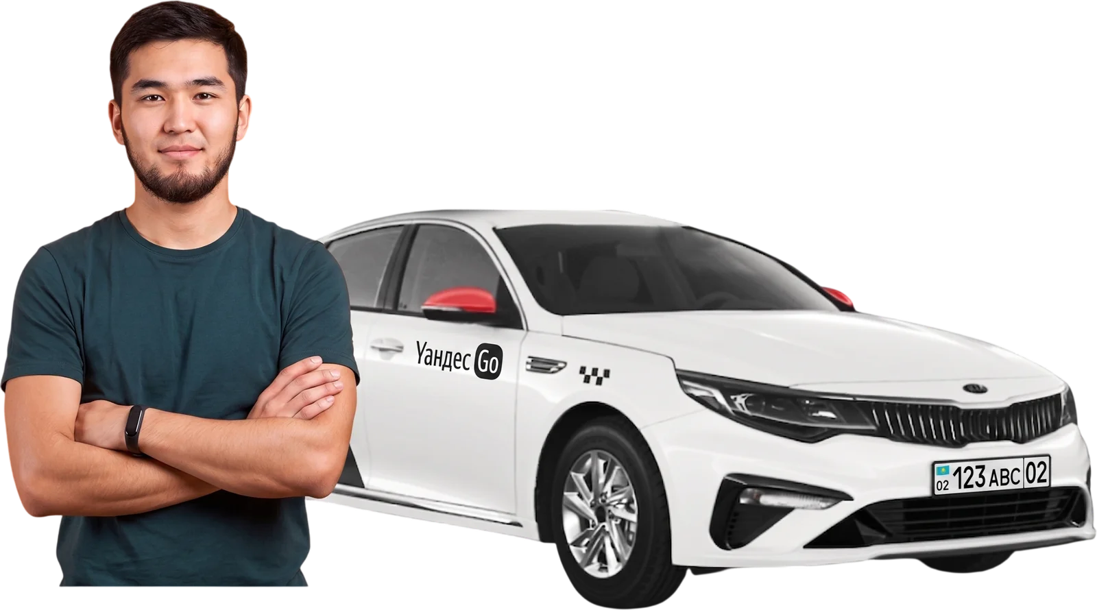 Водитель и автомобиль Яндекс Go — Көке Taxi